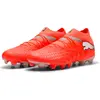 Bild von Puma, Herren, Fussballschuhe, Future 9 Pro Fg/Ag (44), Orange, Grau, Rot