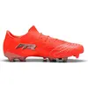 Bild von Puma, Unisex, Fussballschuhe, Future 9 Match Fusion Fg/Ag (44.5), Rot, Weiss, Schwarz, Silber