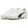 Bild von Puma, Jungen, Fussballschuhe, KING 20 MATCH FG/AG Jr (32), Weiss, Gelb, Rot