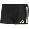 Bild von Adidas, Herren, Badehosen, Herren 3S Swim Boxers Swimwear, Black/White, 40, Weiss, Schwarz, (40)