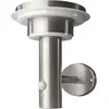 Bild von Osram, Gartenbeleuchtung, ENDURA STYLE SOLAR DOUBLE CIRCLE Wall Sensor Double Circle 6W Stainless Steel (400 lm, IP44)