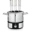 Bild von WMF Lono Fondue (415130011), Fondue Set, Silber
