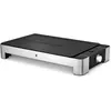 Bild von WMF Lono gerippt Tischgrill (415330011), Tischgrill, Schwarz, Silber