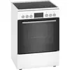 Bild von Bosch Hausgeräte Serie 4 HKR39C220, Backofen + Herd Freistehend, Weiss