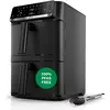 Bild von Bosch Hausgeräte Bosch MAFD661B7 Double Stack Heissluft-Fritteuse 12L mit Infrarot Technologie, Fritteuse, Schwarz