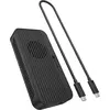 Bild von Icy Box Diamond Case 1980   M.2 NVMe SSD Gehäuse USB-C 10Gbps RGB (M.2), Festplattengehäuse, Schwarz