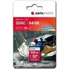 Bild von Agfaphoto SDXC Karte 64GB High Speed Class 10 UHS I U1 V30 (64 GB, SDXC, U1, UHS-I), Speicherkarte, Mehrfarbig