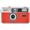 Bild von Agfaphoto Reusable Photo Camera 35mm, Analogkamera, Rot, Silber
