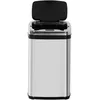 Bild von HOMCOM Edelstahl Automatik Mülleimer Abfalleimer IR Sensor mit/ohne Inneneimer rund viereckig (30L)
