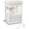 Bild von Royal Catering Retro Popcornmaschine, Fun Kitchen, Weiss, Gold