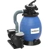Bild von XPOtool, Pool Filter + Pool Pumpe, Sandfilteranlage 370W 26l Filtertank 13200l/h Pool Pumpe Filterpumpe