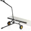 Bild von Wiltec, Vertikutierer, Rasentraktor Rechen 148cm Vertikutierer Rasenstriegel Rasenlüfter Garten