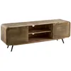 Bild von Wohnling Lowboard Mango Massivholz 160x55x41 cm
