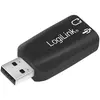 Bild von LogiLink UA0053 (USB, USB 2.0), Soundkarte, Schwarz