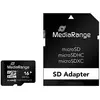 Bild von Mediarange Micro Sdhc 16gb + Sd Adapter Sd-karte