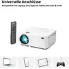 Bild von Technaxx TX-113 (VGA, 1800 lm), Beamer, Weiss
