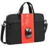 Bild von Laptop-Tasche mit kabelloser Maus Rivacase Regent 8038 Noir 420x290x55 mm