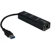 Bild von Intertech IT-310 (USB-C, 4 Ports), Dockingstation + USB Hub, Schwarz