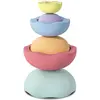 Bild von Stapelstein Inside Rainbow Pastel, 6er-Set