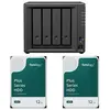 Bild von Synology DS925+ DiskStation + 24 TB 2x Plus 3.5"" SATA 6Gb/s Festplatte 12 TB (2 x 12 TB), NAS, Schwarz