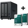 Bild von Synology Disk Station DS725+ NAS-Server + Plus 3.5"" SATA 6Gb/s Festplatte 24 TB (2 x 12TB) (2 x 12 TB), NAS