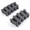 Bild von LEGO Eisenbahn Schienen Kurve City Dunkelgrau - Railway Track Curve 53400 NEU! Menge 50x (53400)