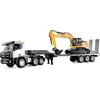 Bild von Amewi 2-in-1 Tieflader/Bagger-Set G836E/G041E 1:24 RTR (RTR Ready-to-Run)