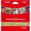 Bild von Canon Plus Glossy II (265 g/m², Spezial, 20 Stk.), Fotopapier, Weiss