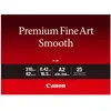 Bild von Canon FA-SM2 A2 25 PREMIUM FINEART (310 g/m², 25 Stk.), Fotopapier, Weiss