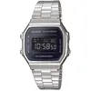 Bild von Casio, Armbanduhr, A168WEM-1EF, Silber, (Digitaluhr, 36.30 mm)