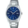 Bild von Casio, Armbanduhr, GD-010CE-5, Silber, Blau, (Analoguhr, 38.50 mm)