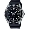 Bild von Casio, Armbanduhr, Collection, Schwarz, (Analoguhr, 49.50 mm)