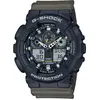 Bild von Casio, Armbanduhr, GA-100TU-1A3ER, Schwarz, Grün, (Sportuhr, 51 mm)