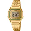 Bild von Casio, Armbanduhr, LA680WEGV-9AEF, Gold, (Digitaluhr, Mondphasenuhr, 28 mm)