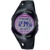 Bild von Casio, Armbanduhr, Digital STR-300-1CEG Retro Sport, Schwarz, Violett, Grau, (Chronograph, Digitaluhr, 35 mm)