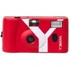 Bild von Yashica MF-1 Snapshot Art Camera Y Edition Red with 1 Film 400/24, Analogkamera, Rot