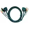 Bild von Aten 2L-7D02U KVM-Kabel mit USB- und DVI-D-Steckern, KVM-Switch Kabel