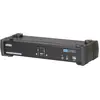 Bild von Aten CS1782A, 2 Port USB Hub KVM Switch mit 3D, DVI & 7.1, KVM Switch, Schwarz