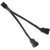 Bild von Silverstone Y-Splitter 2-Fan PWM (10 cm), Interne Kabel (PC)