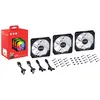 Bild von Adata Lüfter XPG VENTO R 120 ARGB Fan 3 pack (120 mm, 3x), PC Lüfter, Schwarz