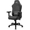 Bild von AeroCool CROWN AeroWeave Universal-Gamingstuhl Gepolsterter Sitz, Gaming Stuhl, Schwarz