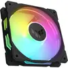 Bild von ASUS Fan TUF GAMING TR120 FAN ARGB REV BLK (120 mm, 1x), PC Lüfter, Mehrfarbig, Schwarz