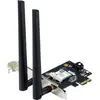 Bild von ASUS PCE-BE6500 (Mini PCI Express), Netzwerkkarte, Schwarz, Silber