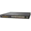 Bild von Planet GSW-2620HP Switch (24 Ports), Netzwerk Switch, Schwarz