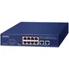 Bild von Planet GSD-1008HP Netzwerk-Switch Unmanaged Gigabit Ethernet (10/100/1000) Power over Ethernet (PoE) 1U (10 Ports), Netzwerk Switch, Blau