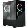 Bild von Enermax K 8 ARGB (schwarz, Tempered Glass) (ATX, mATX, Mini-ITX), PC Gehäuse, Schwarz