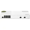 Bild von QNAP QSW-M2108-2S, 8 port, 2 port SFP+, web managed switch (8 Ports), Netzwerk Switch, Grau