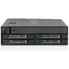 Bild von Icy Dock MB604SPO-B Hard Drive Backplane Schwarz, SSD + Festplatte Zubehör
