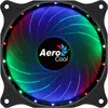 Bild von AeroCool Cosmo 12 Computergehäuse Ventilator 12 cm Schwarz (120 mm, 1x), PC Lüfter, Schwarz