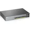 Bild von Zyxel GS1350-12HP (12 Ports), Netzwerk Switch, Grau